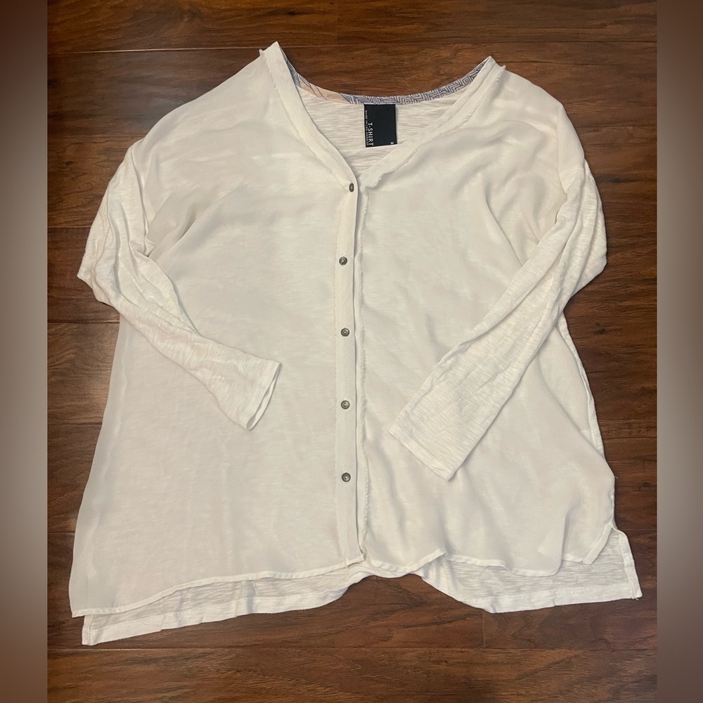 Anthropologie Dolan Long Sleeve Top Size M